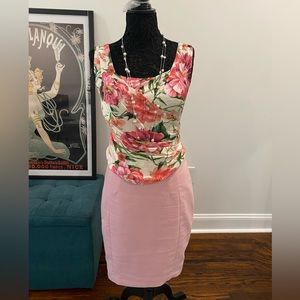 NWT- Express Silky Floral Crop.